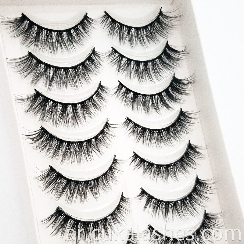 10 Pairs Fake Lashes